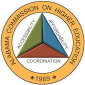 Alabama Commission on Higher Education logo