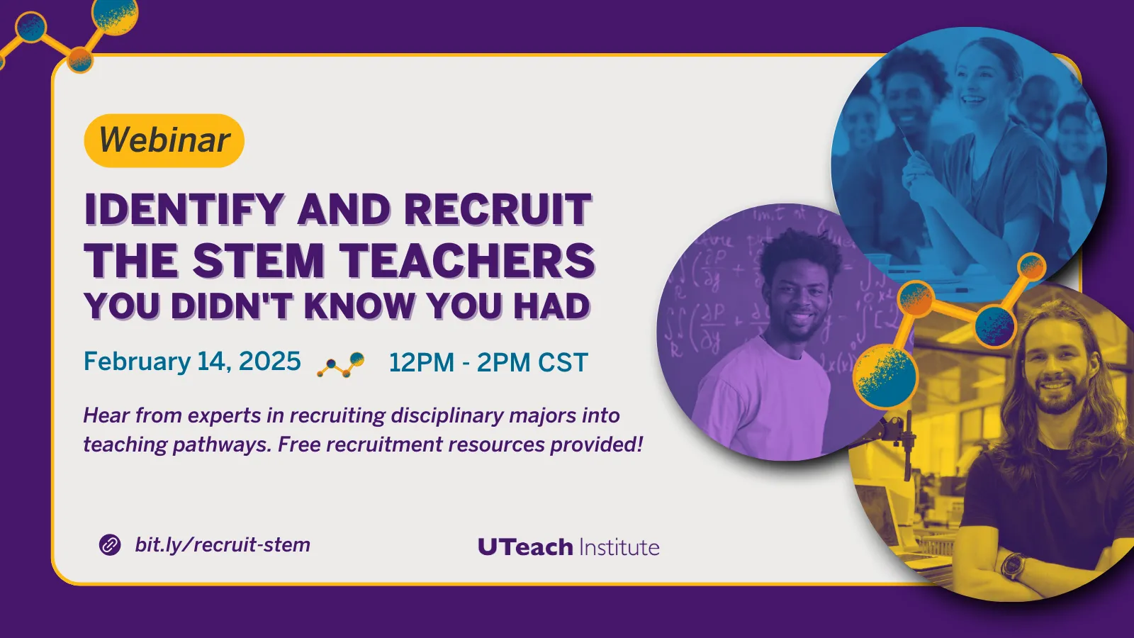 recruitment webinar graphic